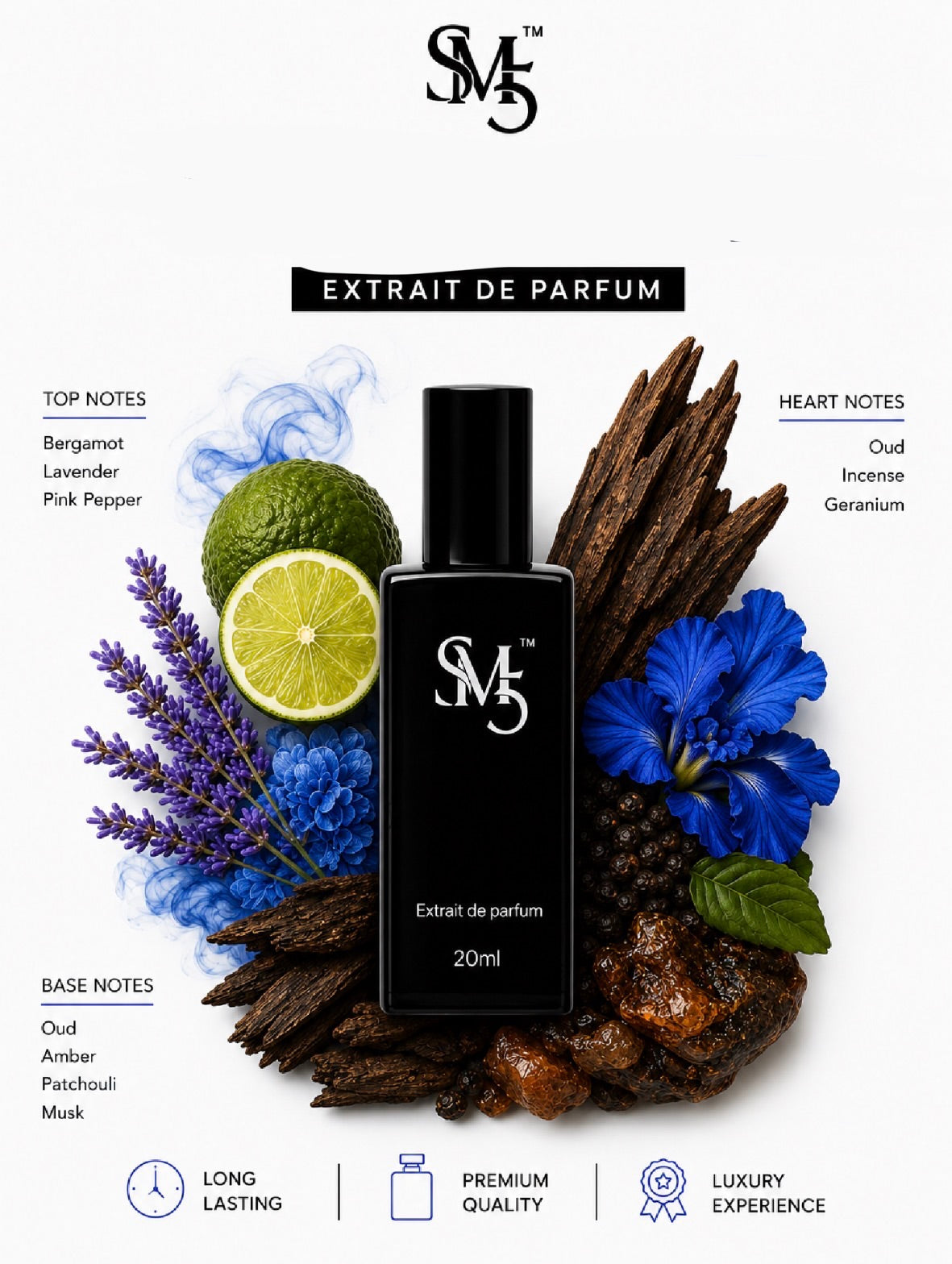 PERFUME SM5BLU OUD 8