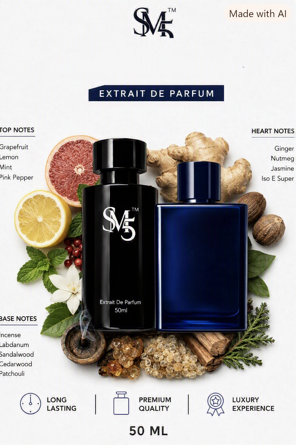 PERFUME SM5BLU DE CHA 28