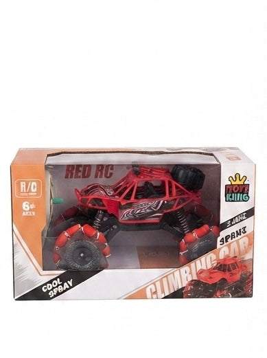 Climbing cap spray rc car