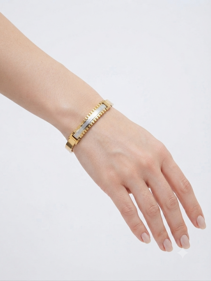 plated bracelet IPG colour unisex 6