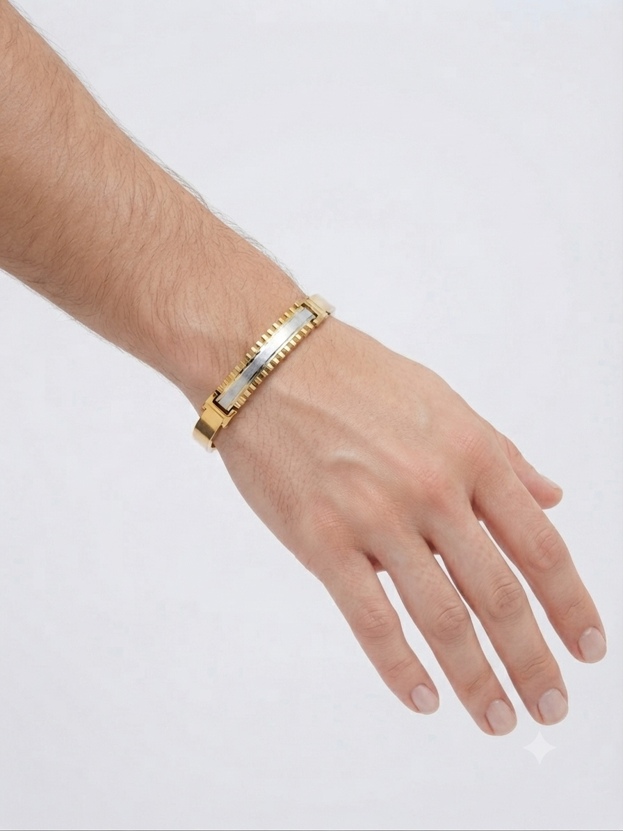 plated bracelet IPG colour unisex 7