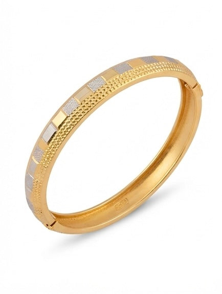 18k gold plated kada bracelet IPG colours 18