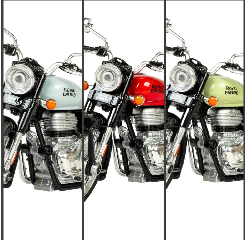die cast bike royal enfield bullet