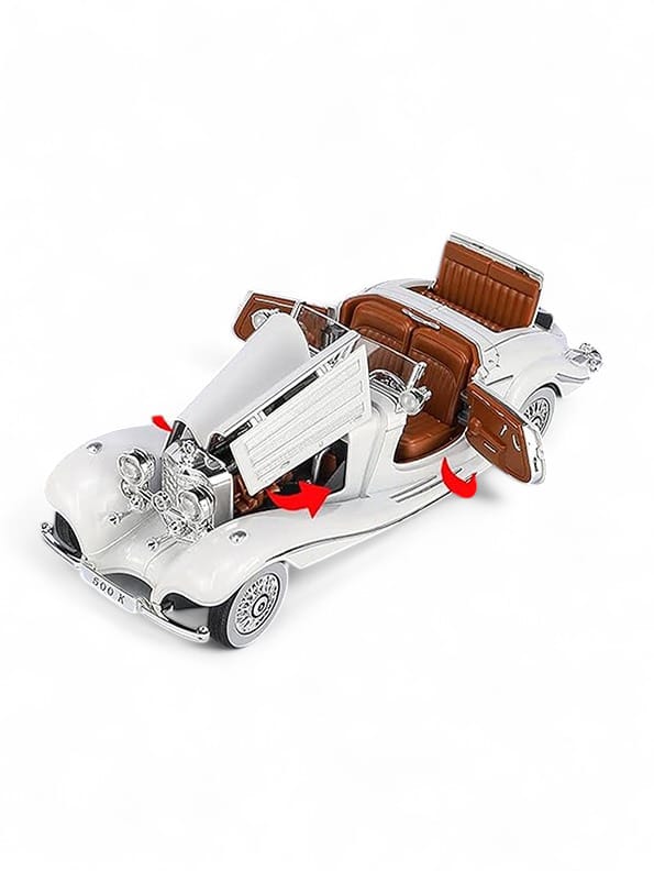 mercedes benz vintage rc car die cast 1300