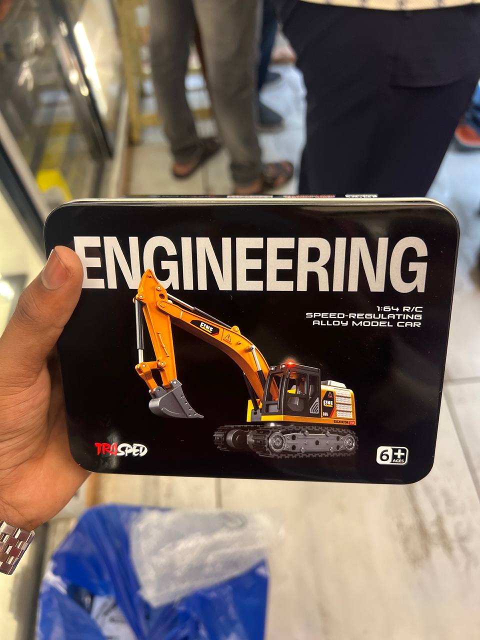 Remote Control Excavator Toy for Boys |
