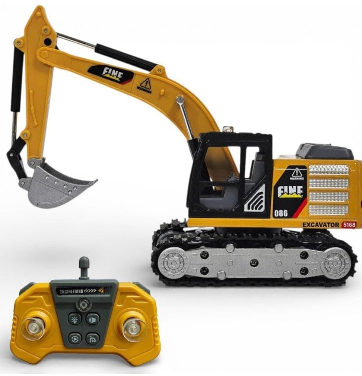 Remote Control Excavator Toy for Boys |