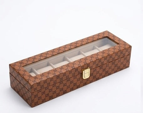 Luxury 6-Slot Watch Storage Box i