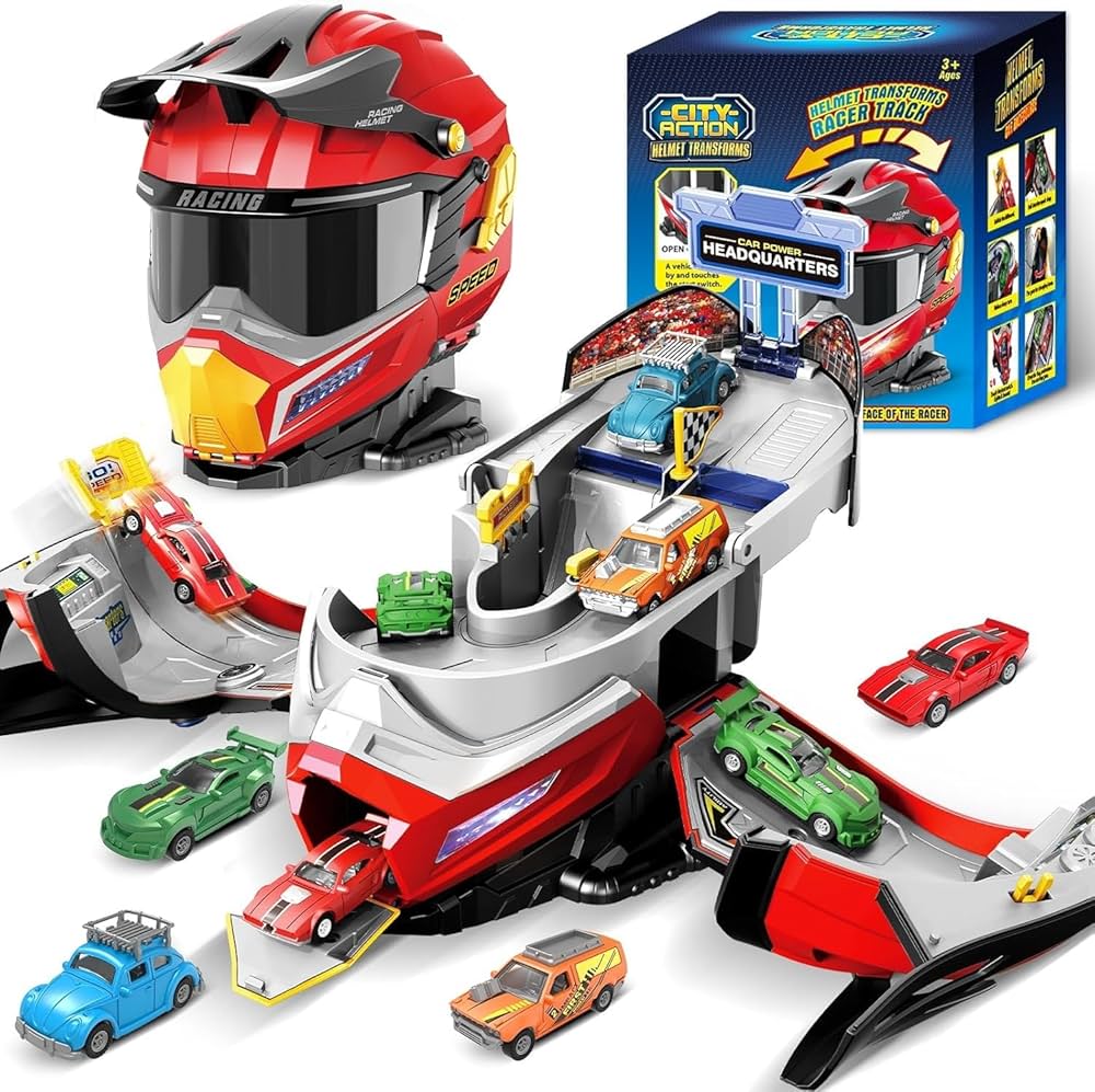 helmet kids cars set & show kese