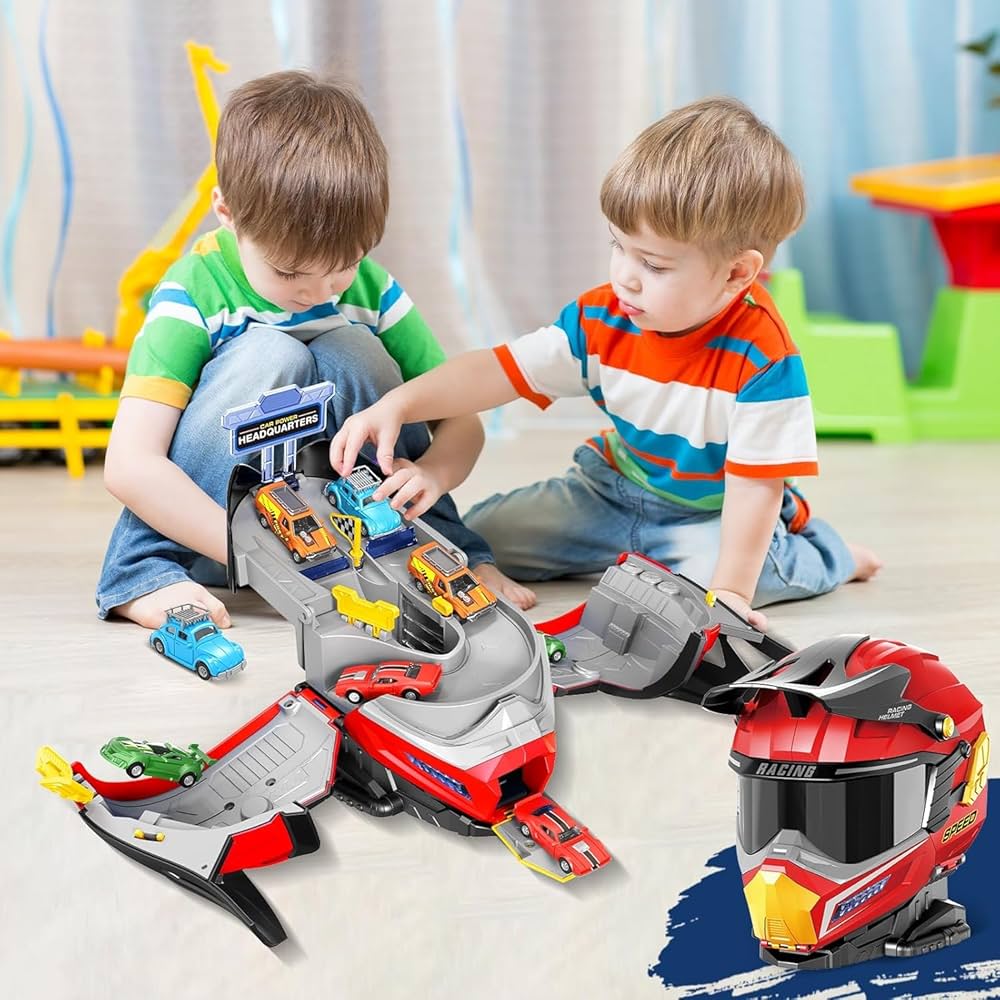 helmet kids cars set & show kese