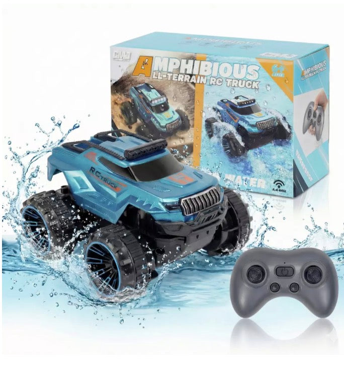 Amphibious rc water car