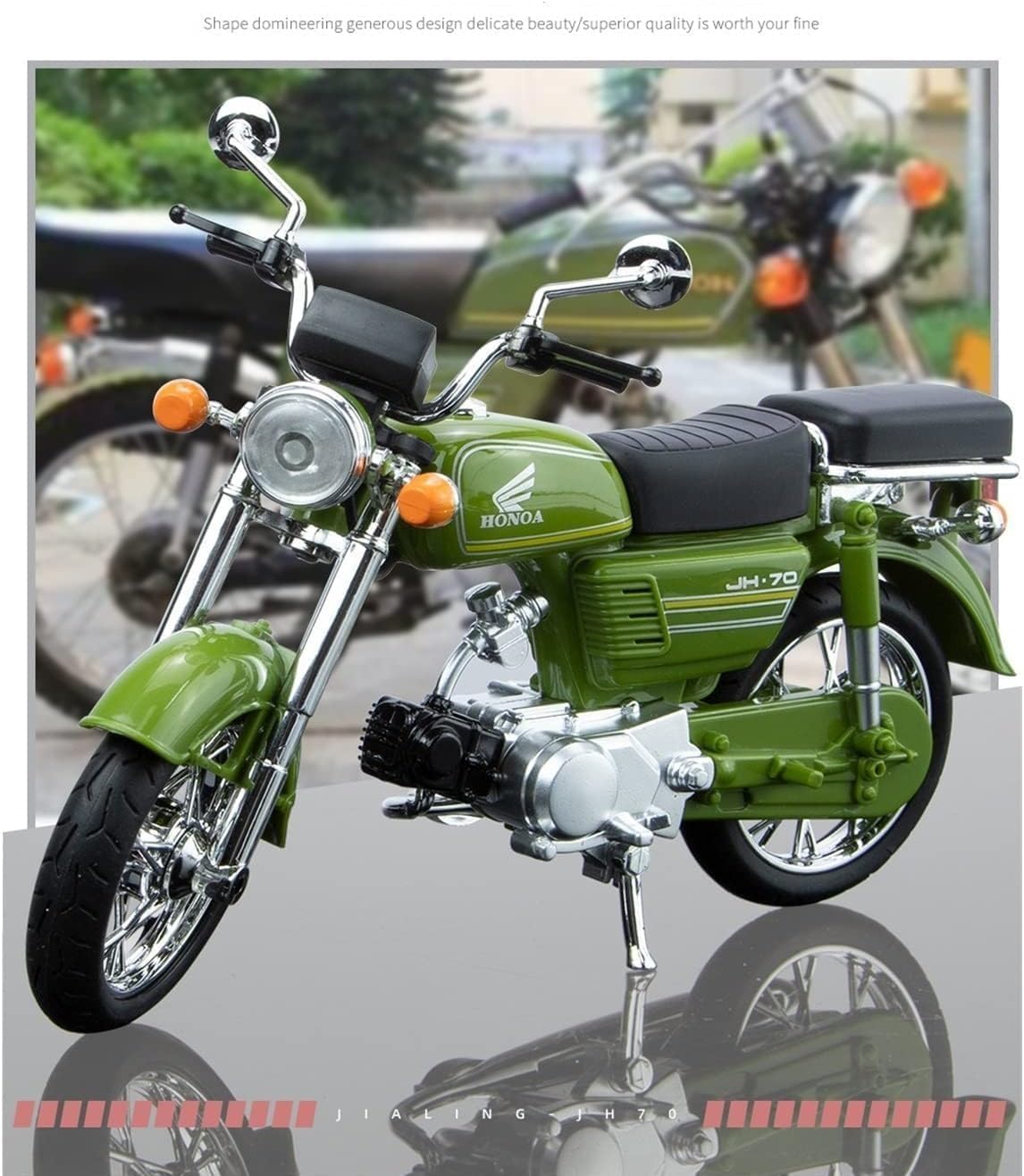 Die cast bike metal