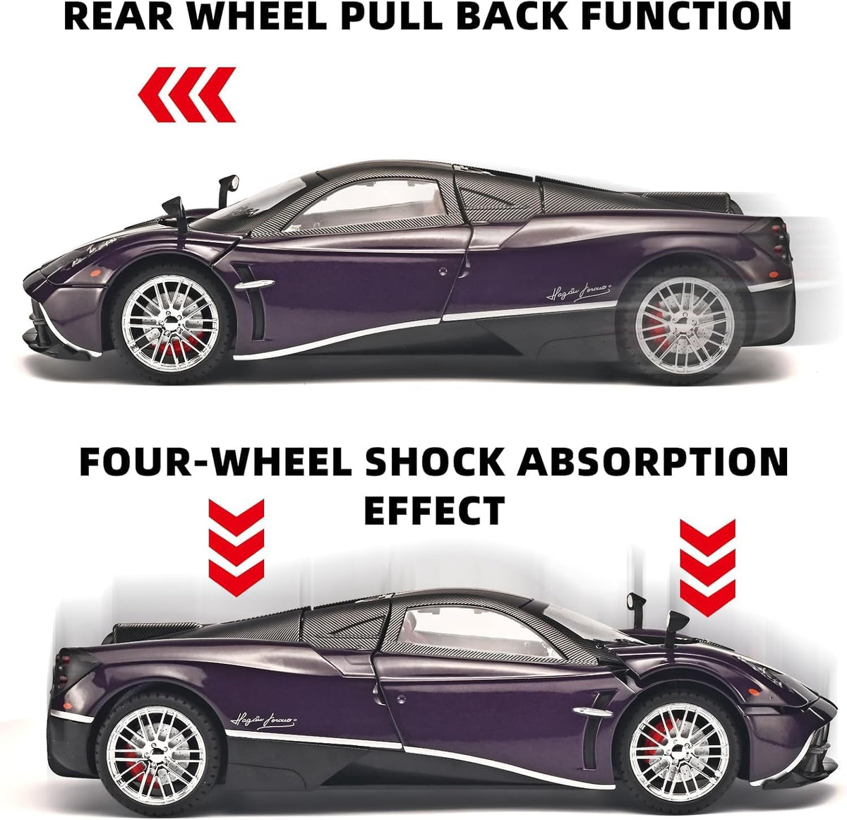 Pagani die cast car big size