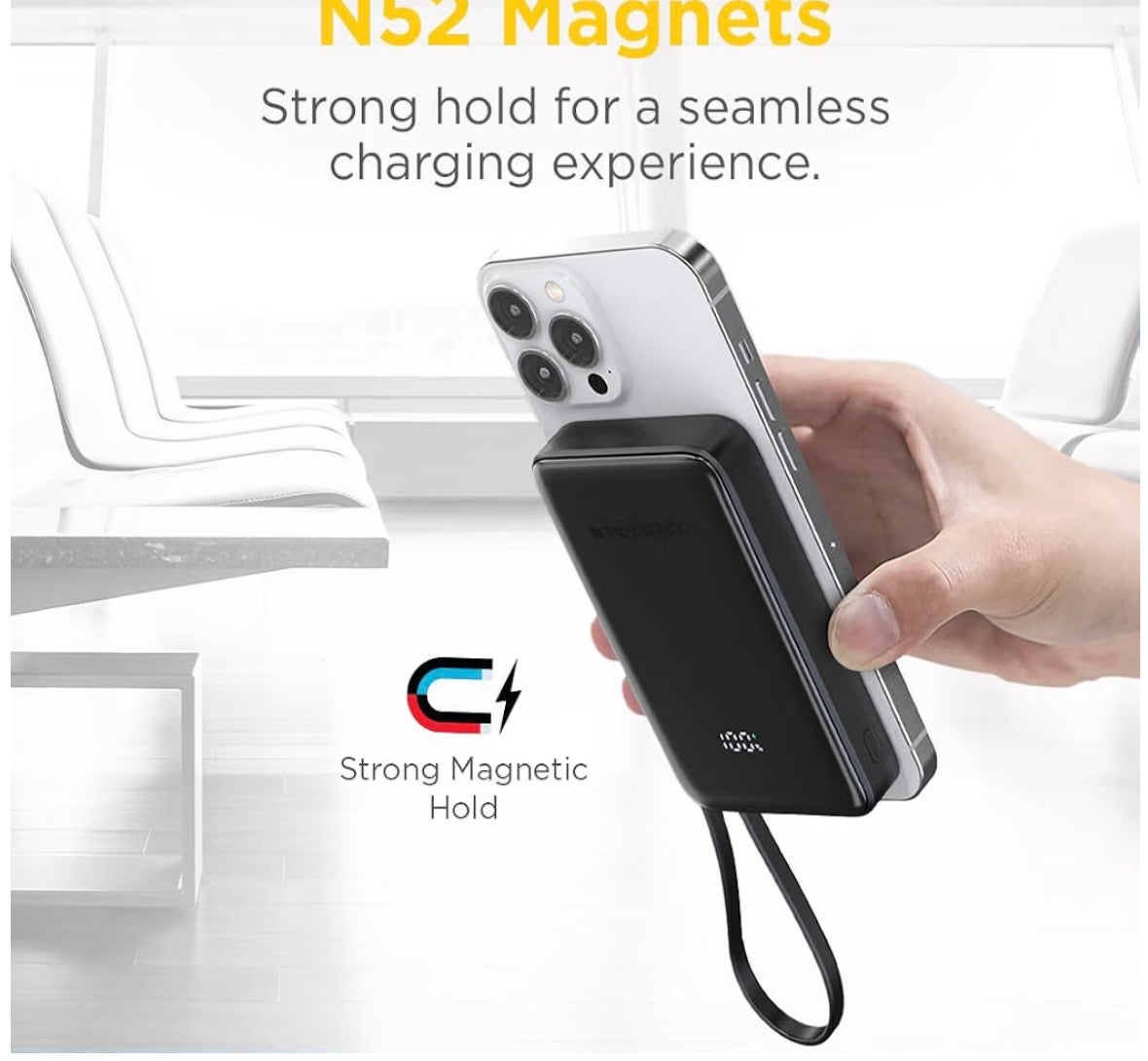 JTP power bank 10000 mAH Magsafe Power Bank